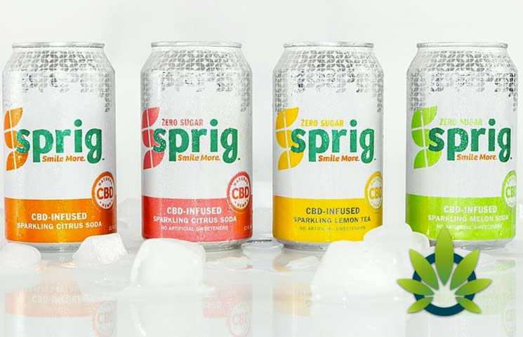 sprig cbd infused sodas
